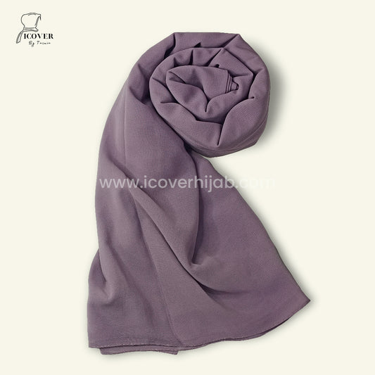 Georgette hijab mauve