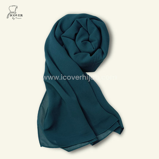 Georgette hijab zinc