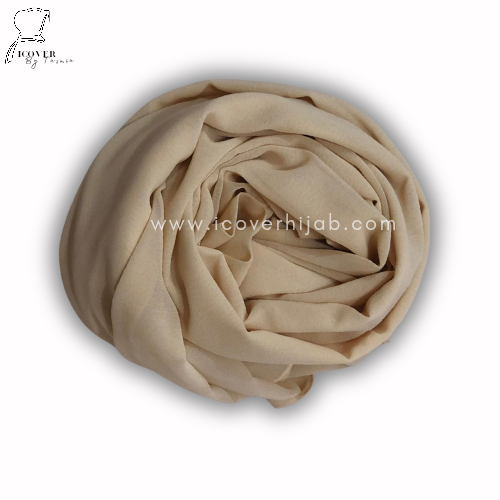 Georgette hijab Beige