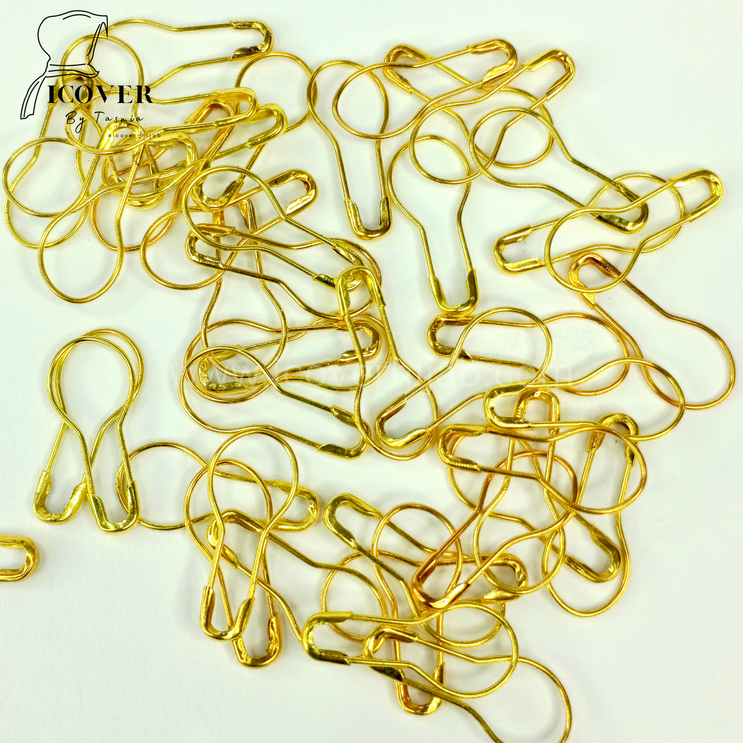 hijab safety pins bulb shape 20 pcs